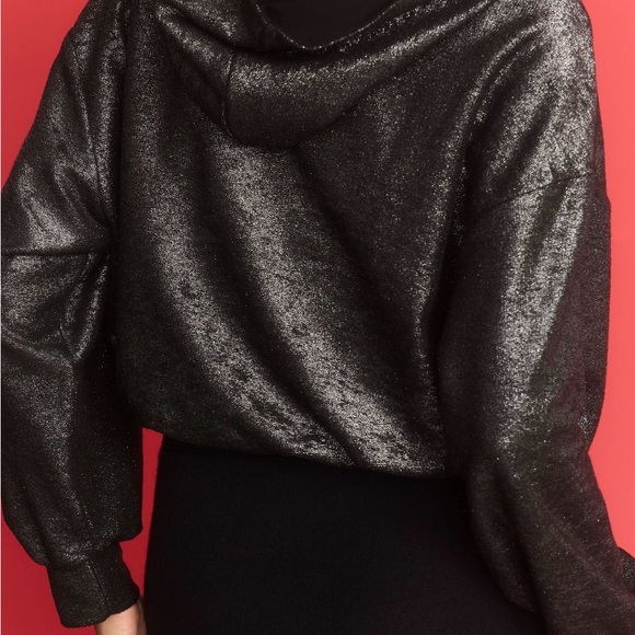 Pilcro foil Hoodie - Picture 2 of 7